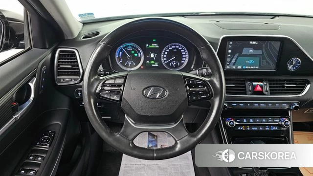 Hyundai Grandeur IG Hybrid 2019 Черный из Кореи, фото 6