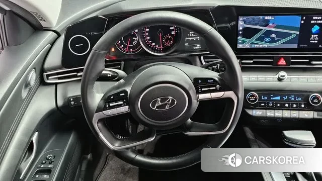 Hyundai Avante (CN7) 2021 Белый из Кореи, фото 6