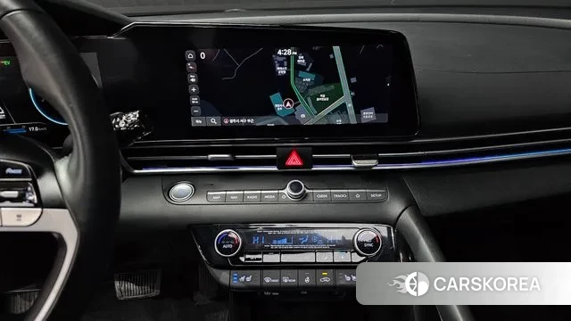 Hyundai Avante Hybrid (CN7) 2021 Белый из Кореи, фото 6