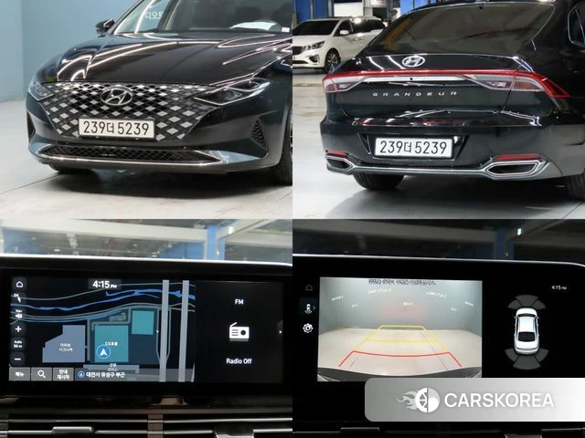 Hyundai The New Grandeur IG 2020 Черный из Кореи, фото 6