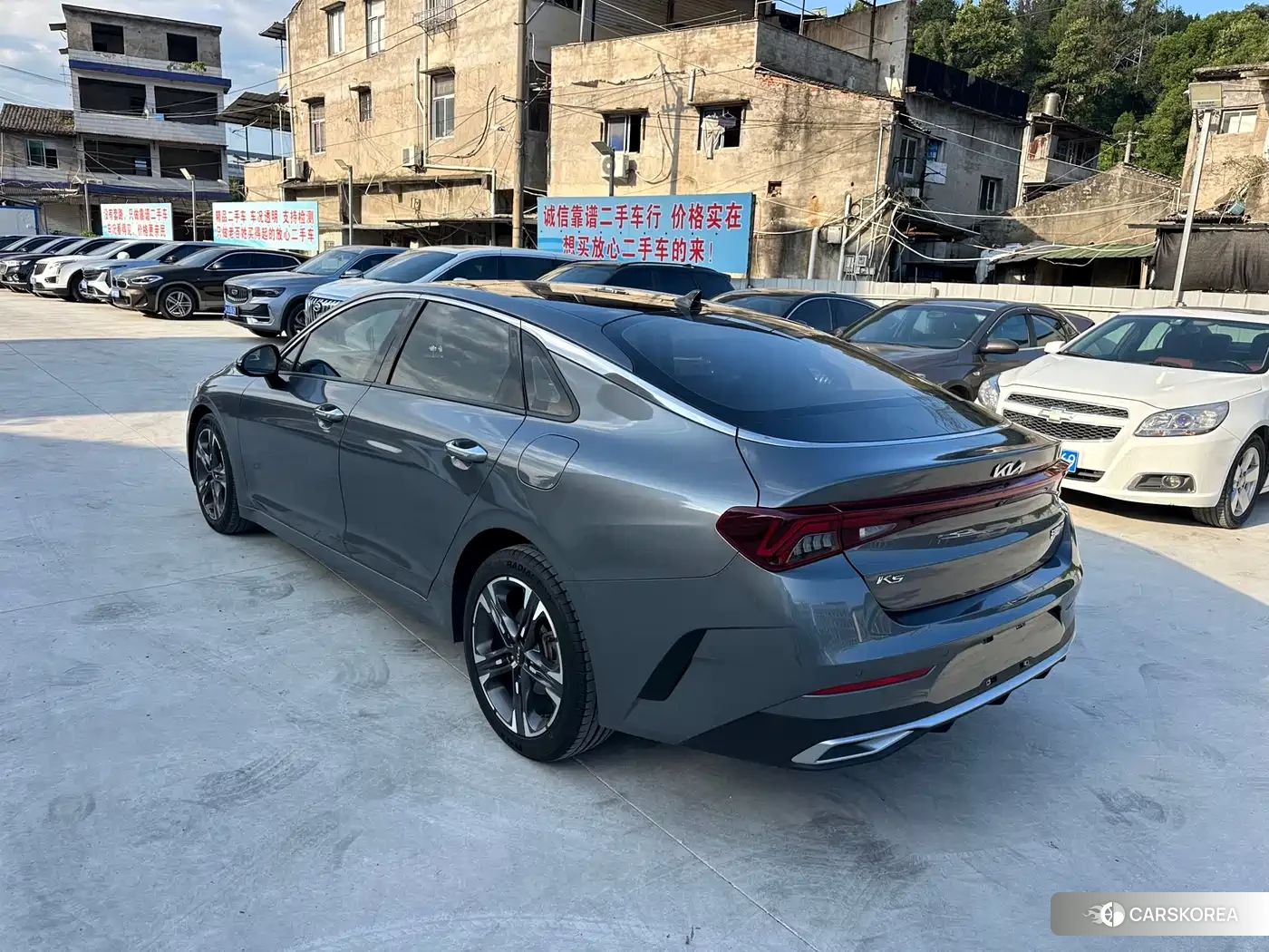 Kia K5 2022 Silver/gray из Китая, фото 6