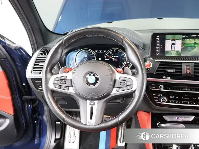 BMW X3M (G01) 2020 Синий из Кореи, фото 6