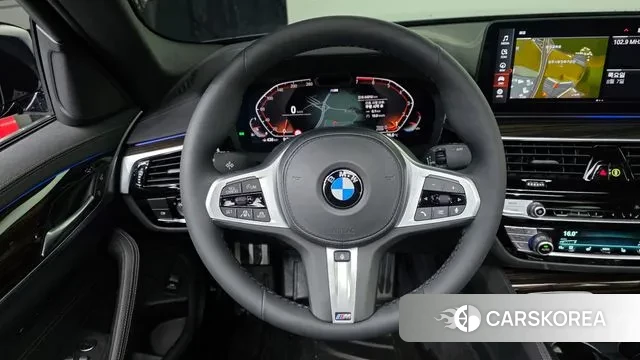 BMW 5 Series (G30) 2021 Черный из Кореи, фото 6