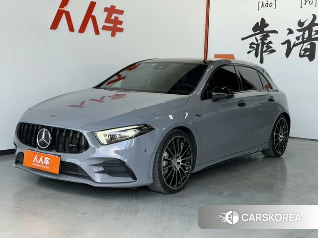 Mercedes-Benz Class A AMG (imported) 2023 Темно-серый из Китая, фото 6