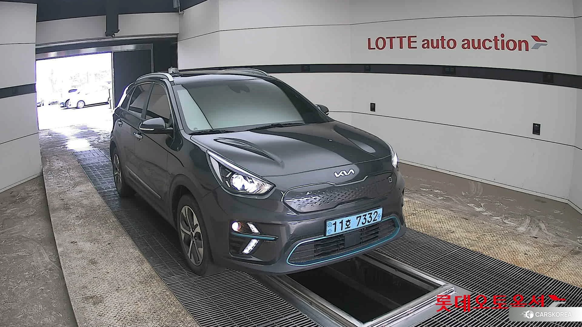Kia Niro EV 2022 Interstellagray из Кореи, фото 6