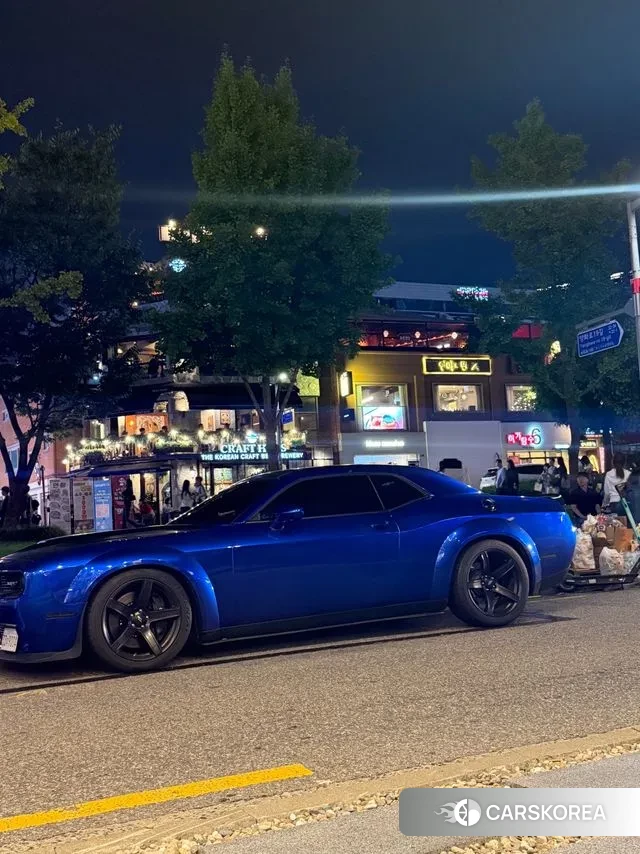 Dodge Challenger 2019 Синий из Кореи, фото 6