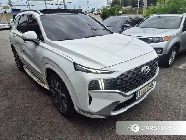 Hyundai The New Santa Fe 2020 Белый из Кореи, фото 6