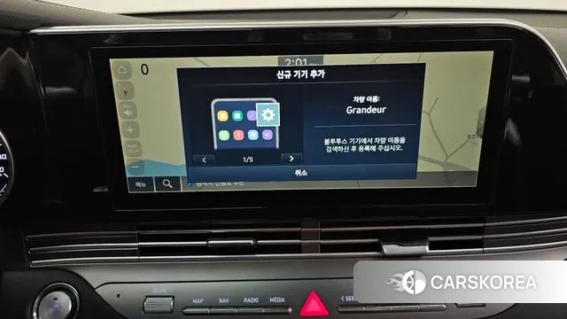 Hyundai The New Grandeur IG 2020 Серый из Кореи, фото 6