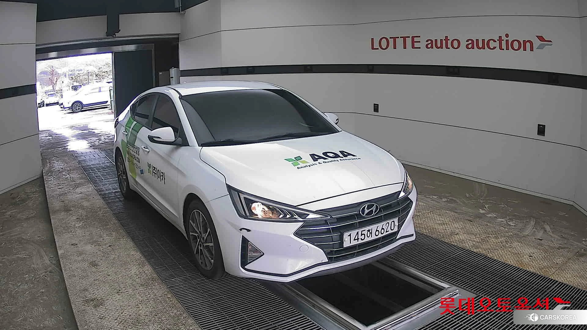 Hyundai Avante 2020 Polar White из Кореи, фото 6