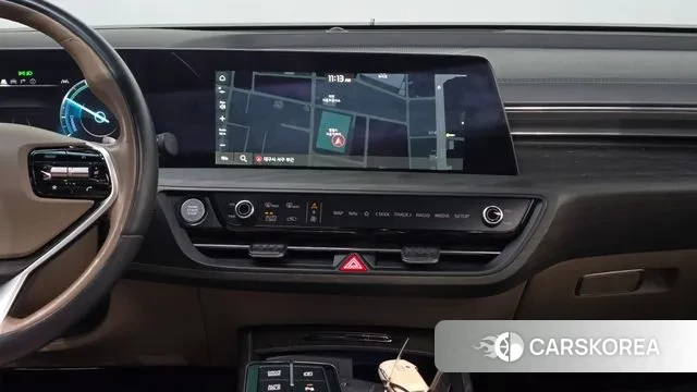 Kia K8 Hybrid 2021 Белый из Кореи, фото 6