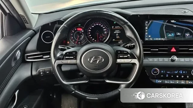 Hyundai Avante (CN7) 2022 Белый из Кореи, фото 6