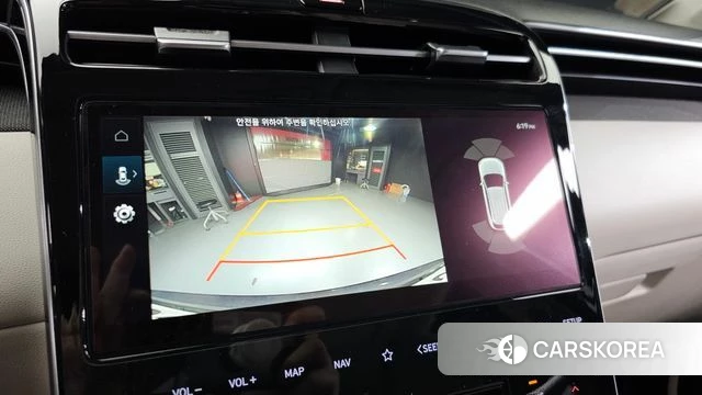 Hyundai Tucson Hybrid (NX4) 2022 Серый из Кореи, фото 6