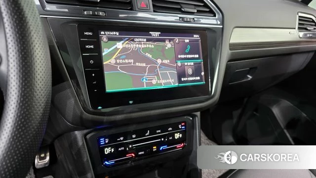 Volkswagen Tiguan Allspace 2022 Синий из Кореи, фото 6