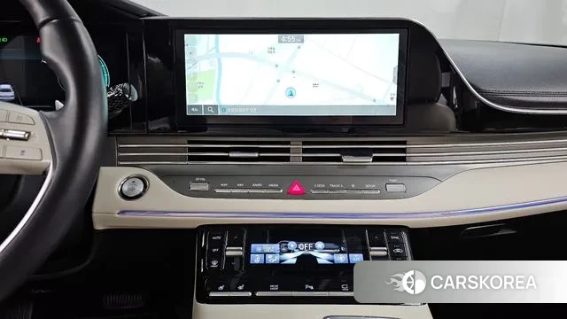 Hyundai The New Grandeur IG Hybrid 2022 Белый из Кореи, фото 6