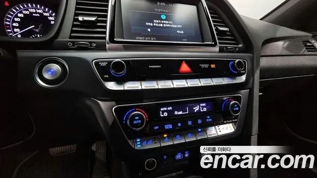 Hyundai Sonata New Rise Hybrid 2019 Серый из Кореи, фото 6