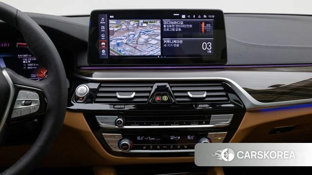 BMW 5 Series (G30) 2023 Черный из Кореи, фото 6
