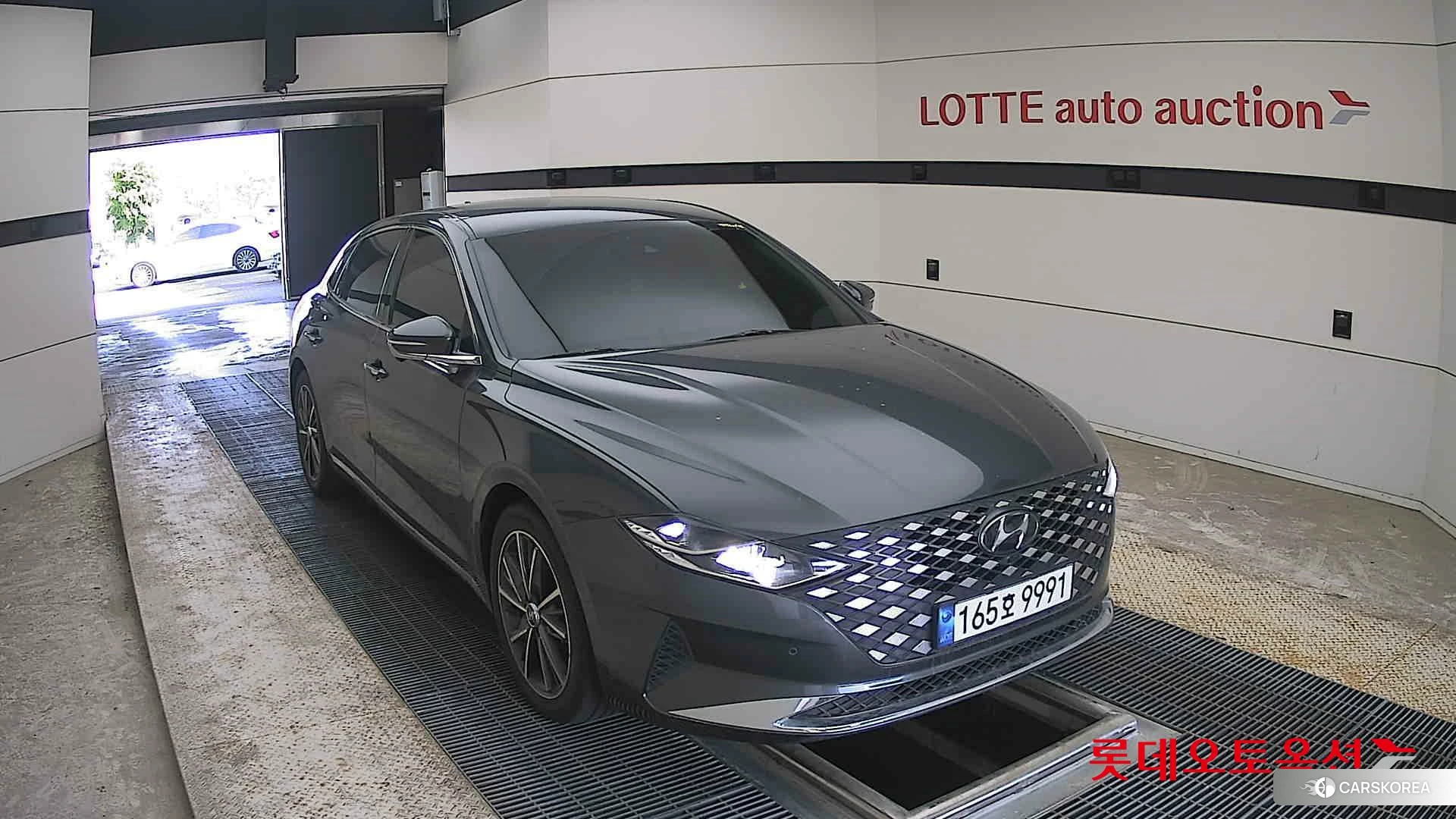 Hyundai Grandeur 2022 Nocturne Grey Metallic из Кореи, фото 6