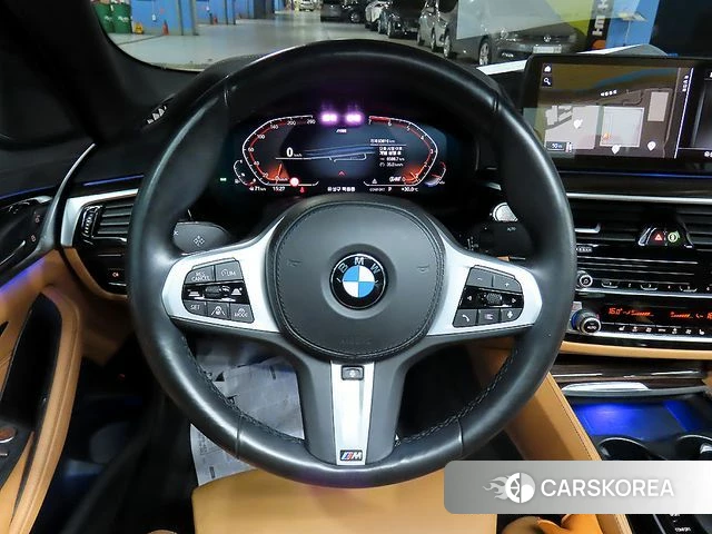 BMW 5 Series (G30) 2021 Черный из Кореи, фото 6