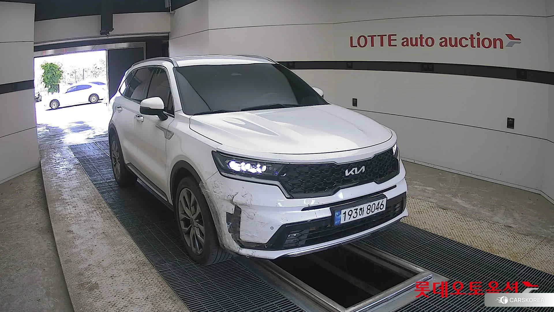 Kia Sorento 2022 Snow White Pearl (optional) из Кореи, фото 6