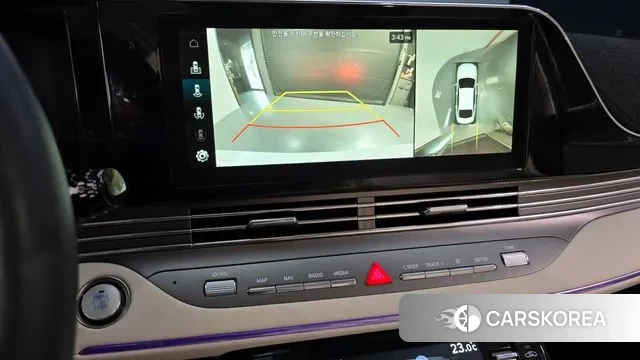 Hyundai The New Grandeur IG Hybrid 2021 Белый из Кореи, фото 6