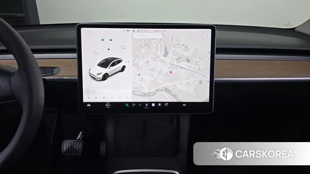 Tesla Model Y 2021 Белый из Кореи, фото 6