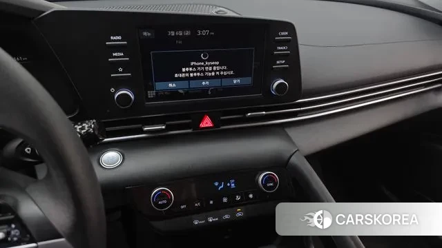 Hyundai Avante Hybrid (CN7) 2022 Белый из Кореи, фото 6