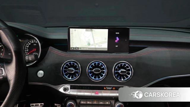 Kia Stinger Meister 2022 Синий нефрит из Кореи, фото 6