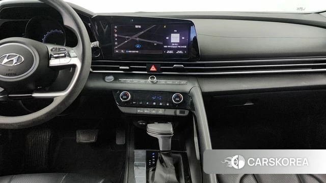 Hyundai Avante Hybrid (CN7) 2021 Черный из Кореи, фото 6