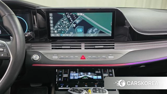 Hyundai The New Grandeur IG Hybrid 2022 Белый из Кореи, фото 6