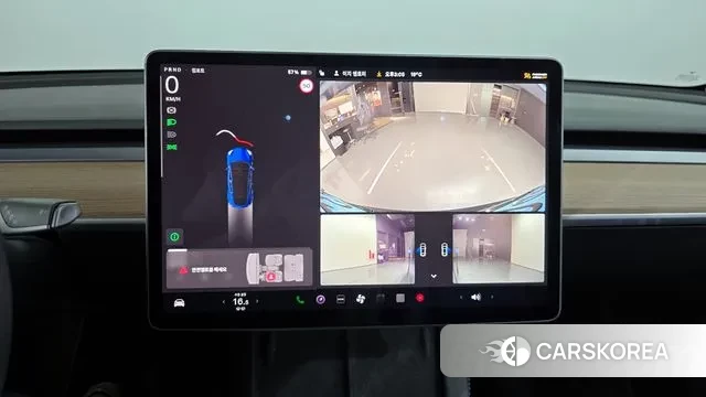 Tesla Model Y 2022 Синий из Кореи, фото 6