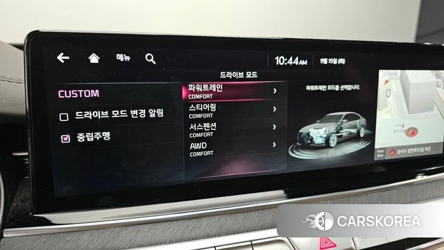 Kia The New K9 2nd generation 2022 Темно-зеленый из Кореи, фото 6