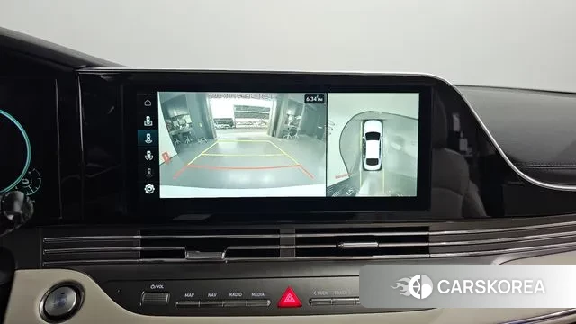 Hyundai The New Grandeur IG Hybrid 2021 Белый из Кореи, фото 6