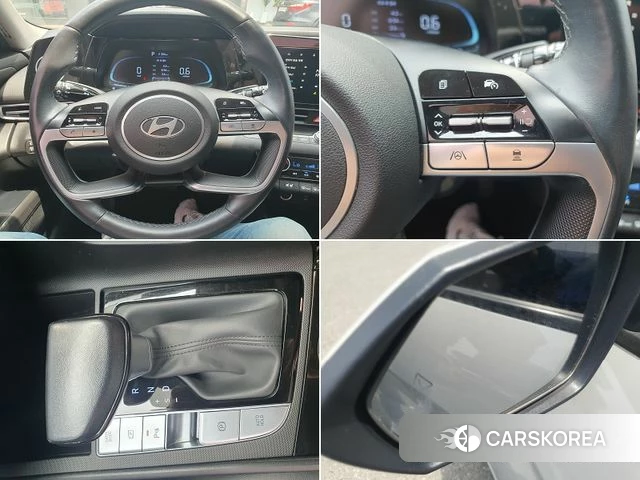 Hyundai The New Avante (CN7) 2024 Серебристо-серый из Кореи, фото 6