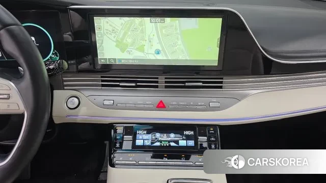 Hyundai The New Grandeur IG Hybrid 2021 Черный из Кореи, фото 6