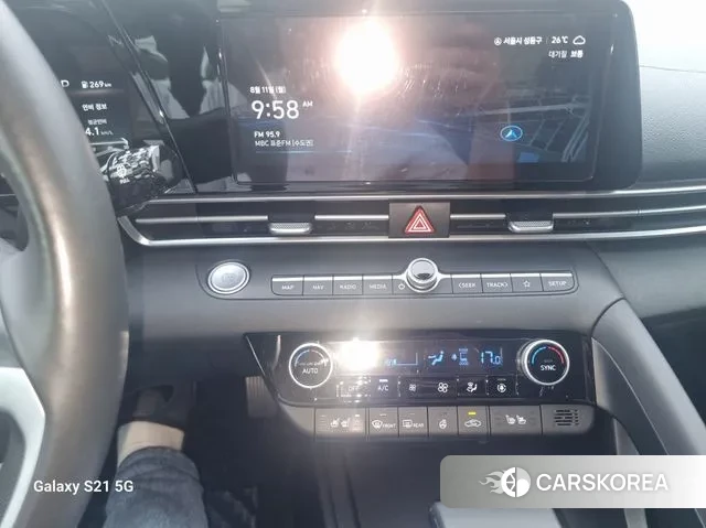 Hyundai Avante (CN7) 2020 Черный из Кореи, фото 6