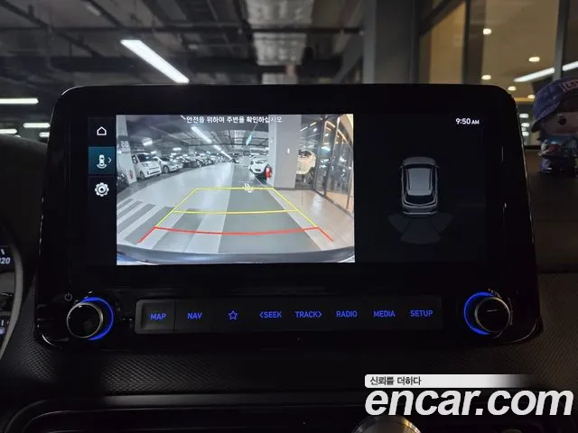 Hyundai The New Kona Hybrid 2020 Синий из Кореи, фото 6