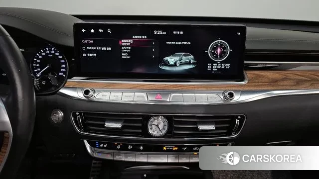 Kia The New K9 2nd generation 2022 Темно-зеленый из Кореи, фото 6