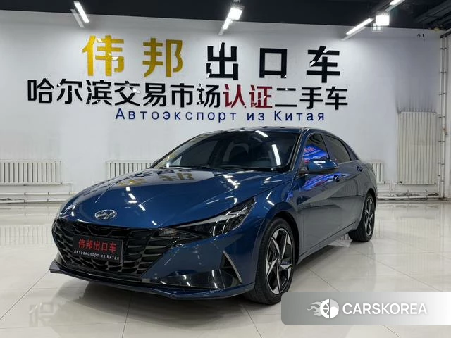 Hyundai Elantra 2022 Синий из Китая, фото 6