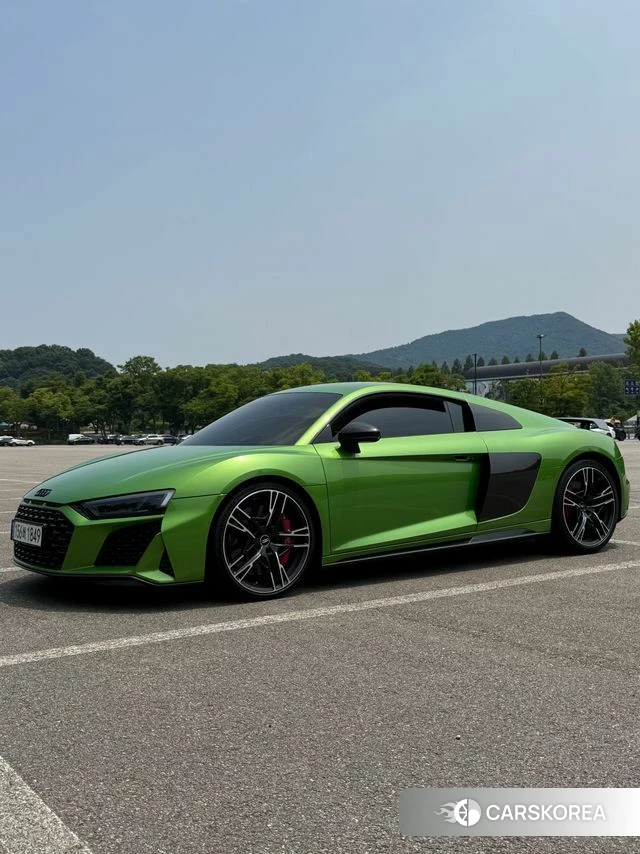 Audi R8 (4S) 2021 Светло-зеленый из Кореи, фото 6