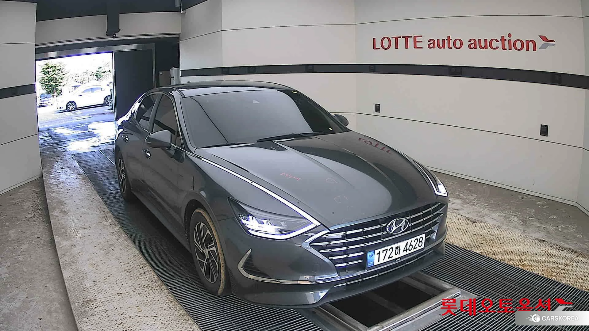 Hyundai Sonata Hybrid 2022 Nocturne Grey Metallic из Кореи, фото 6