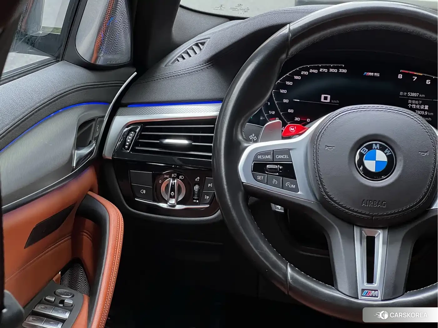 BMW M5 2021 Синий из Китая, фото 6