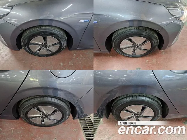 Hyundai The New Ionic Hybrid 2019 Серый из Кореи, фото 6