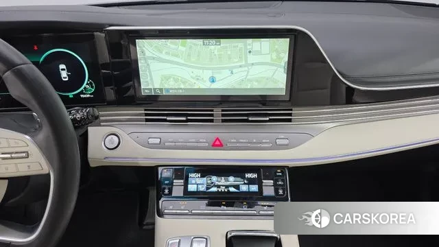 Hyundai The New Grandeur IG Hybrid 2021 Серый из Кореи, фото 6