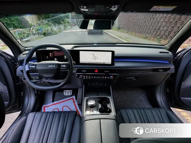 Kia The New K8 Hybrid 2024 Серый из Кореи, фото 6