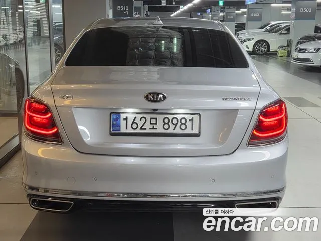 Kia More K9 2021 Серебристо-серый из Кореи, фото 6