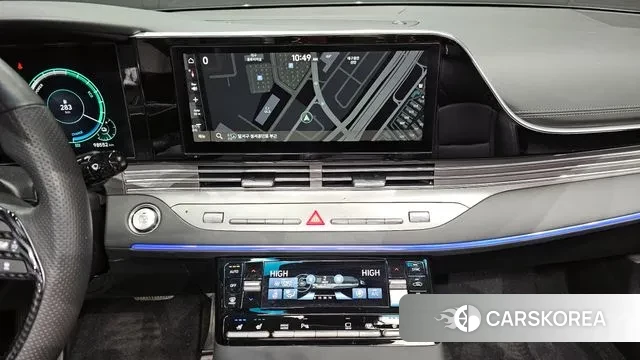 Hyundai The New Grandeur IG Hybrid 2021 Серый из Кореи, фото 6