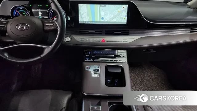 Hyundai The New Grandeur IG Hybrid 2022 Серый из Кореи, фото 6