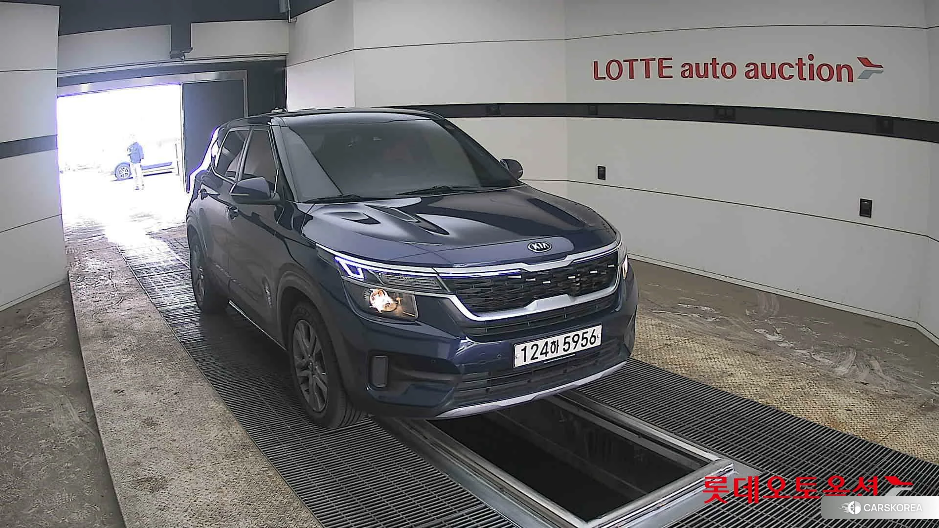 Kia Seltos 2022 Dark Ocean Blue из Кореи, фото 6