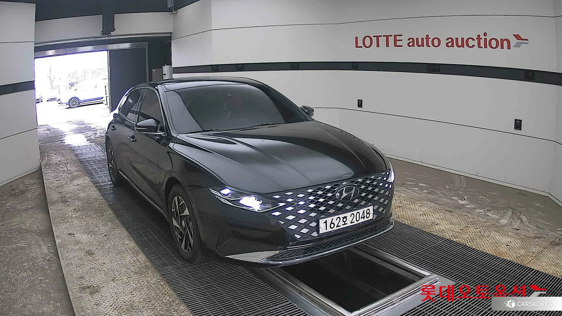 Hyundai Grandeur Hybrid 2021 Midnight Black из Кореи, фото 6