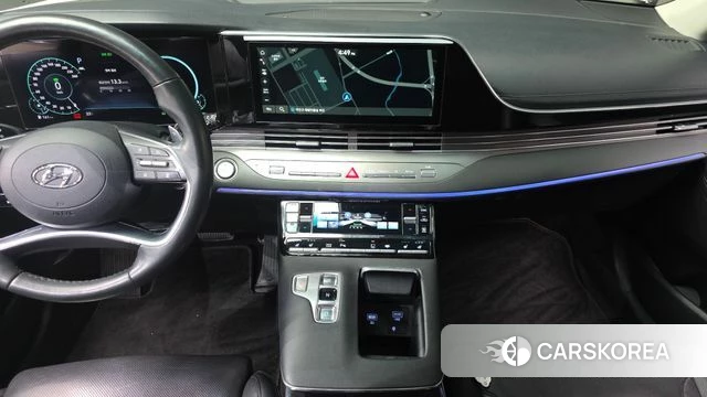 Hyundai The New Grandeur IG Hybrid 2021 Белый из Кореи, фото 6